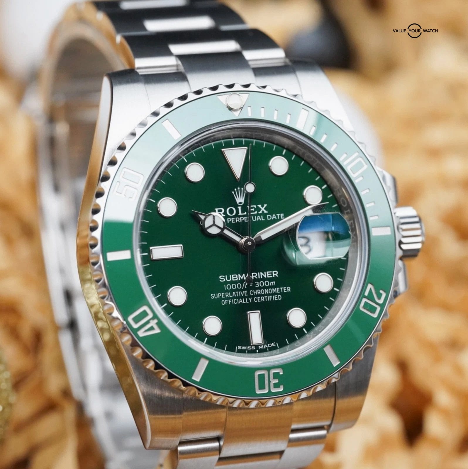 Rolex Submariner Date “Hulk” Green Dial Green Ceramic 116610LV Full Set - 2020 - Image 11