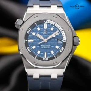 Audemars Piguet Royal Oak Offshore Diver Blue Men’s Watch – 15720ST.OO.A027CA.01