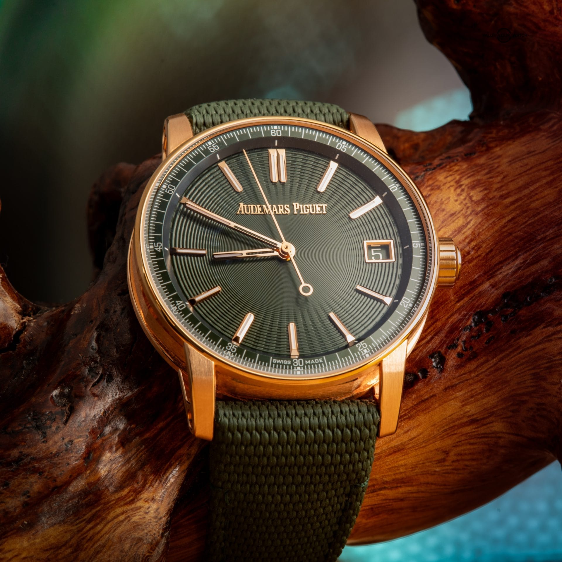 Audemars Piguet Code 11.59 Self-winding Rose Gold Green Dial Full Set - Image 2