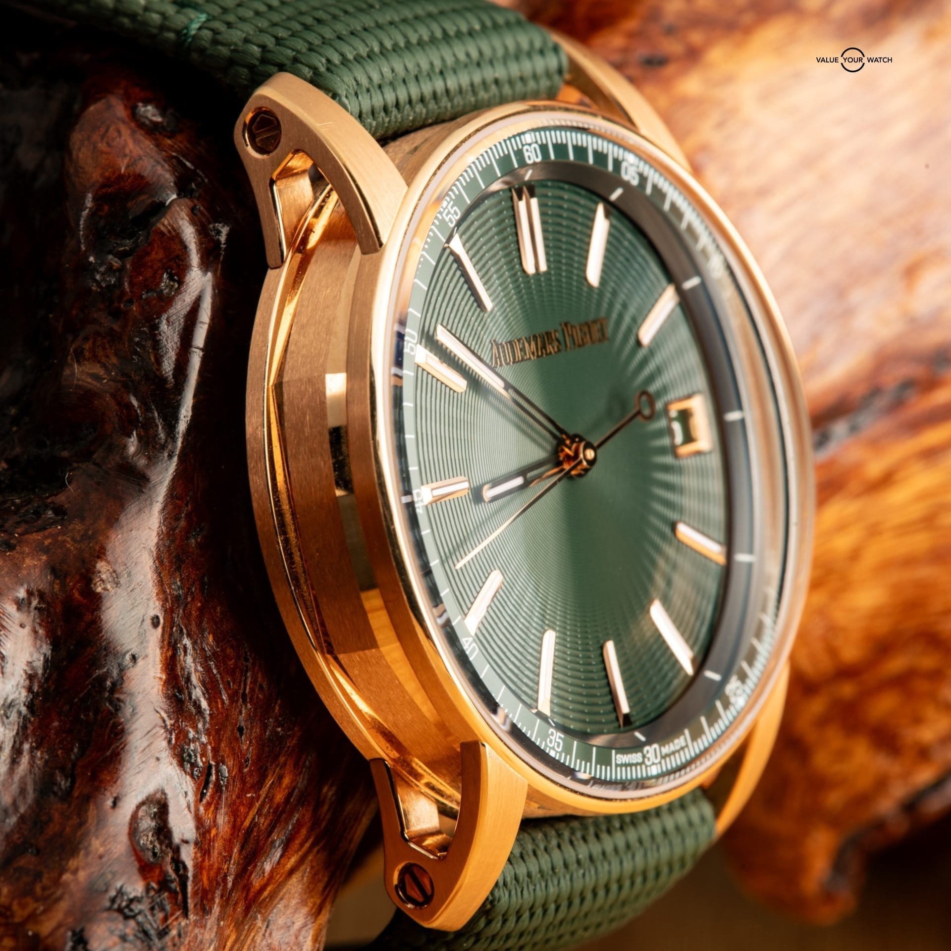 Audemars Piguet Code 11.59 Self-winding Rose Gold Green Dial Full Set - Image 8