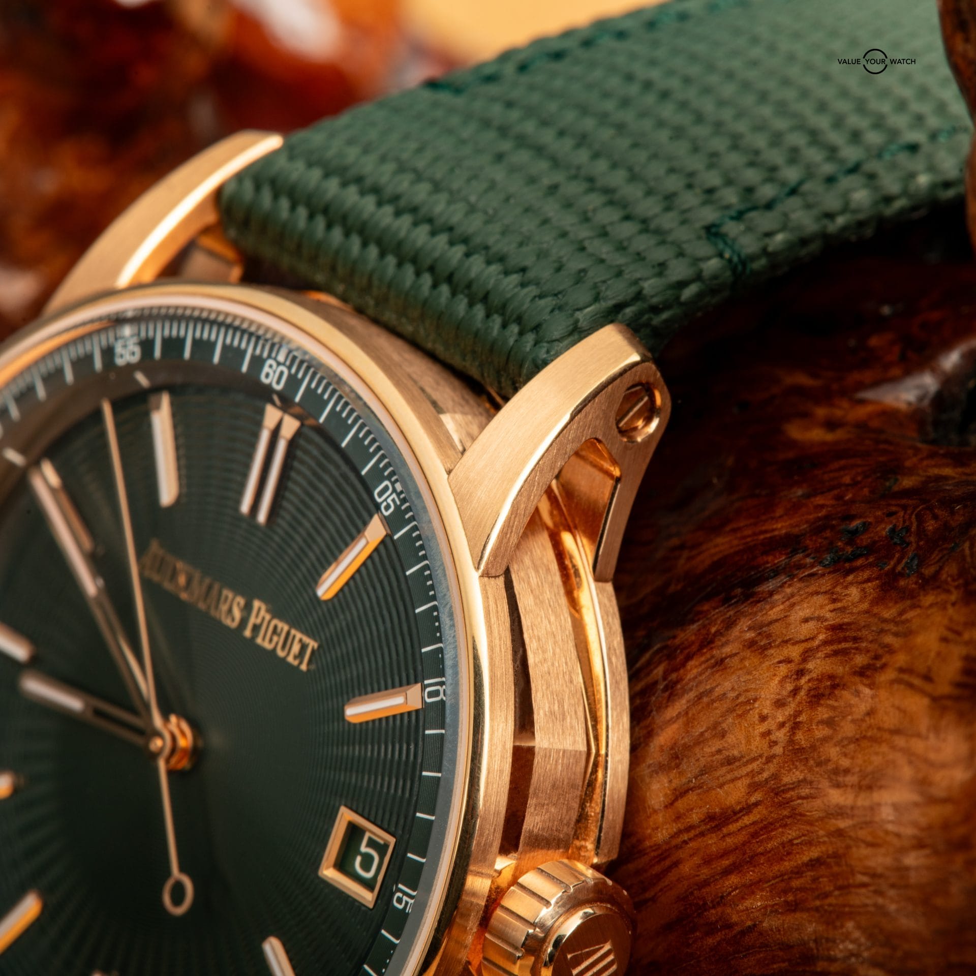 Audemars Piguet Code 11.59 Self-winding Rose Gold Green Dial Full Set - Image 9