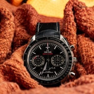 Omega Speedmaster Moonphase Black Co-Axial Master Chronometer Full set