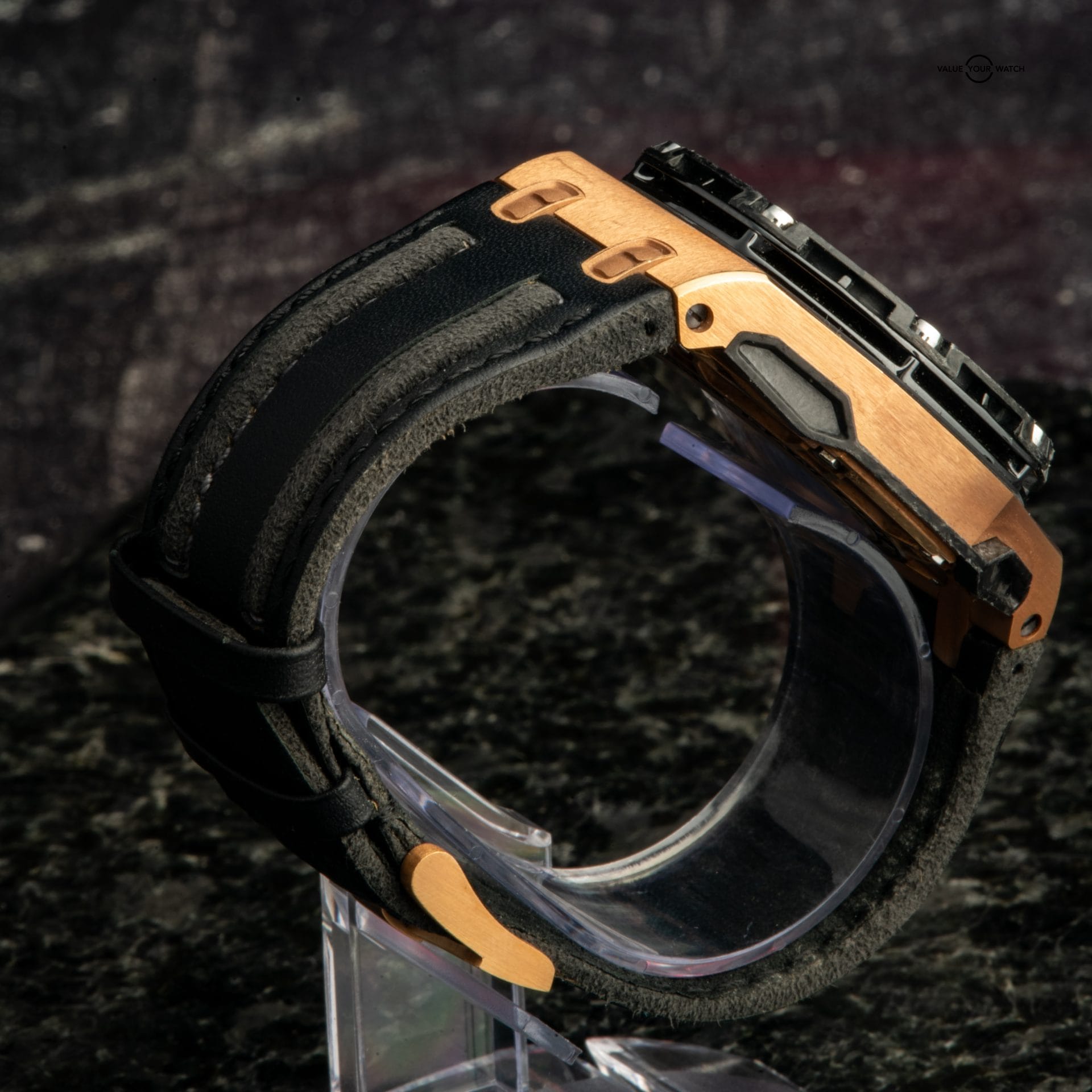 Audemars Piguet Royal Oak Offshore Grand Prix Ltd. Ed. Rose Gold Carbon Case Black dial Date Automatic Chronograph - Image 10