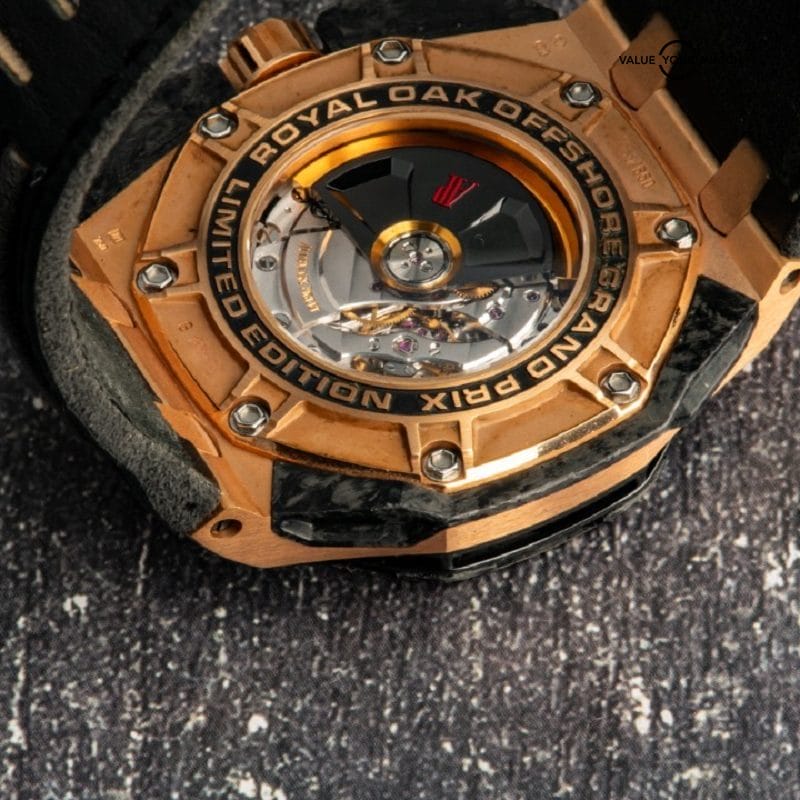 Audemars Piguet Royal Oak Offshore Grand Prix Ltd. Ed. Rose Gold Carbon Case Black dial Date Automatic Chronograph - Image 11