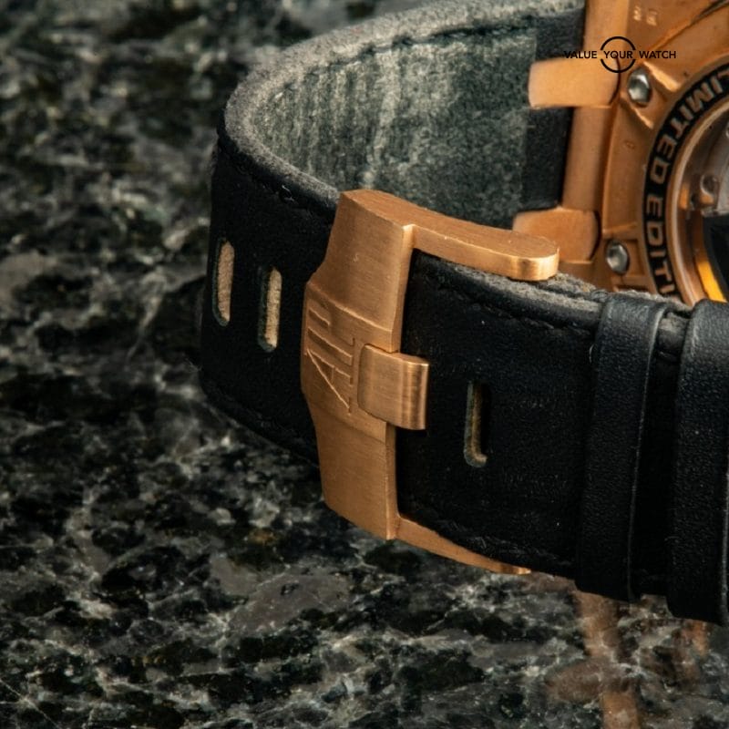 Audemars Piguet Royal Oak Offshore Grand Prix Ltd. Ed. Rose Gold Carbon Case Black dial Date Automatic Chronograph - Image 18