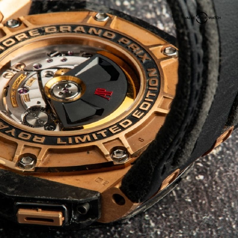 Audemars Piguet Royal Oak Offshore Grand Prix Ltd. Ed. Rose Gold Carbon Case Black dial Date Automatic Chronograph - Image 20