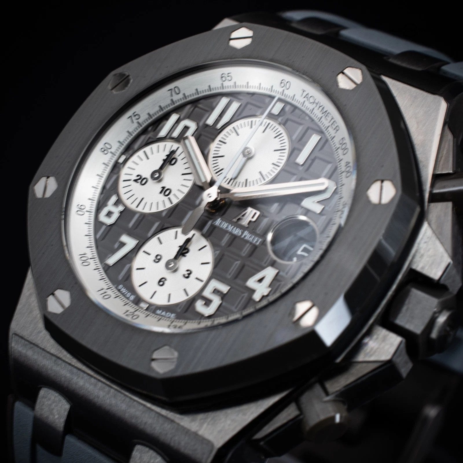 Audemars Piguet Royal Oak Offshore Ghost, 42mm Titanium, Ref. 26470IO w/ B&P - Image 9