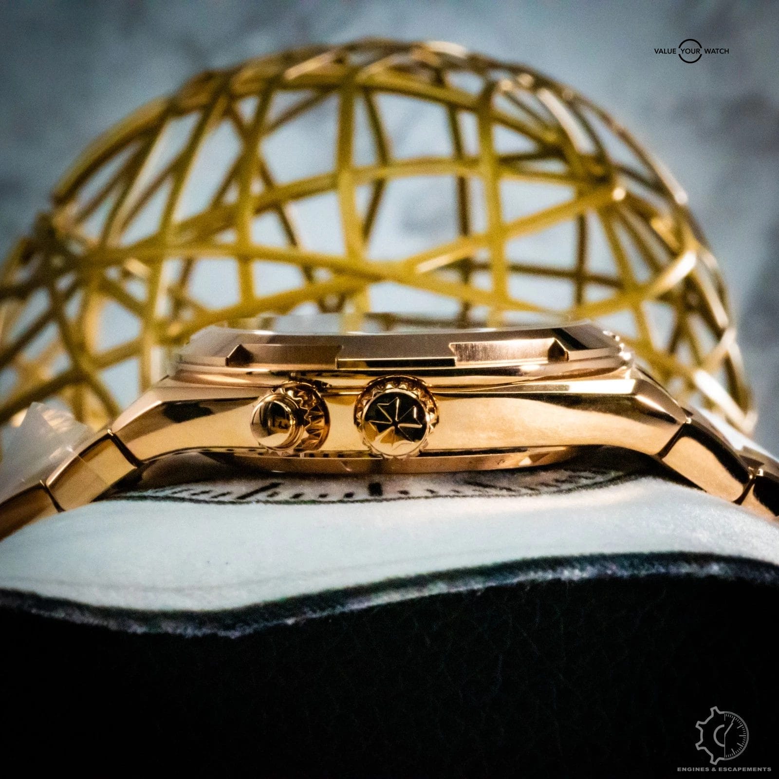 Vacheron Constantin Overseas Dual Time Green Dial Rose Gold 7920V Unworn BNIB - Image 5