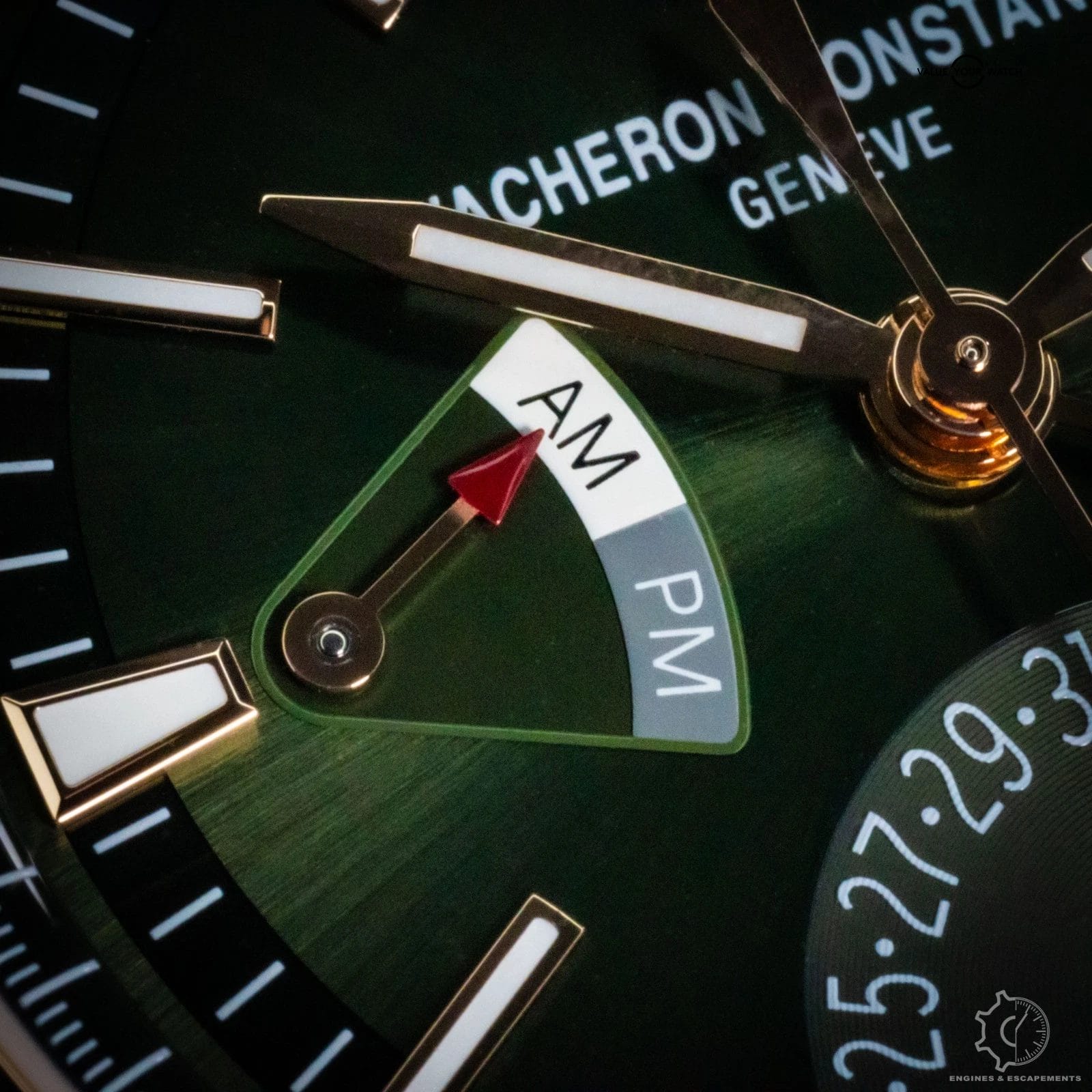 Vacheron Constantin Overseas Dual Time Green Dial Rose Gold 7920V Unworn BNIB - Image 9