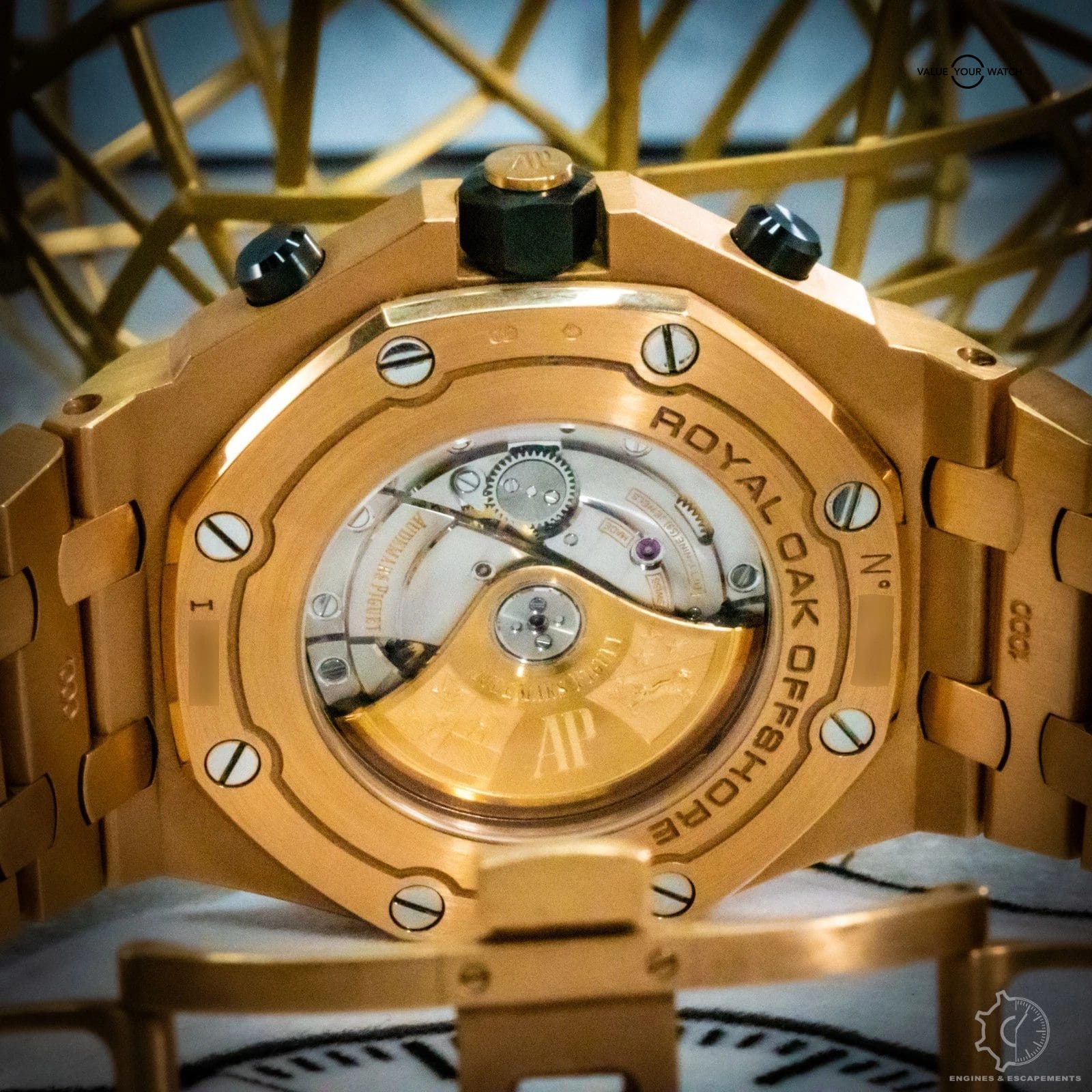 Audemars Piguet Royal Oak "Brick" Gold Dial 26470OR - 26470OR.OO.1000OR.01 - Image 15