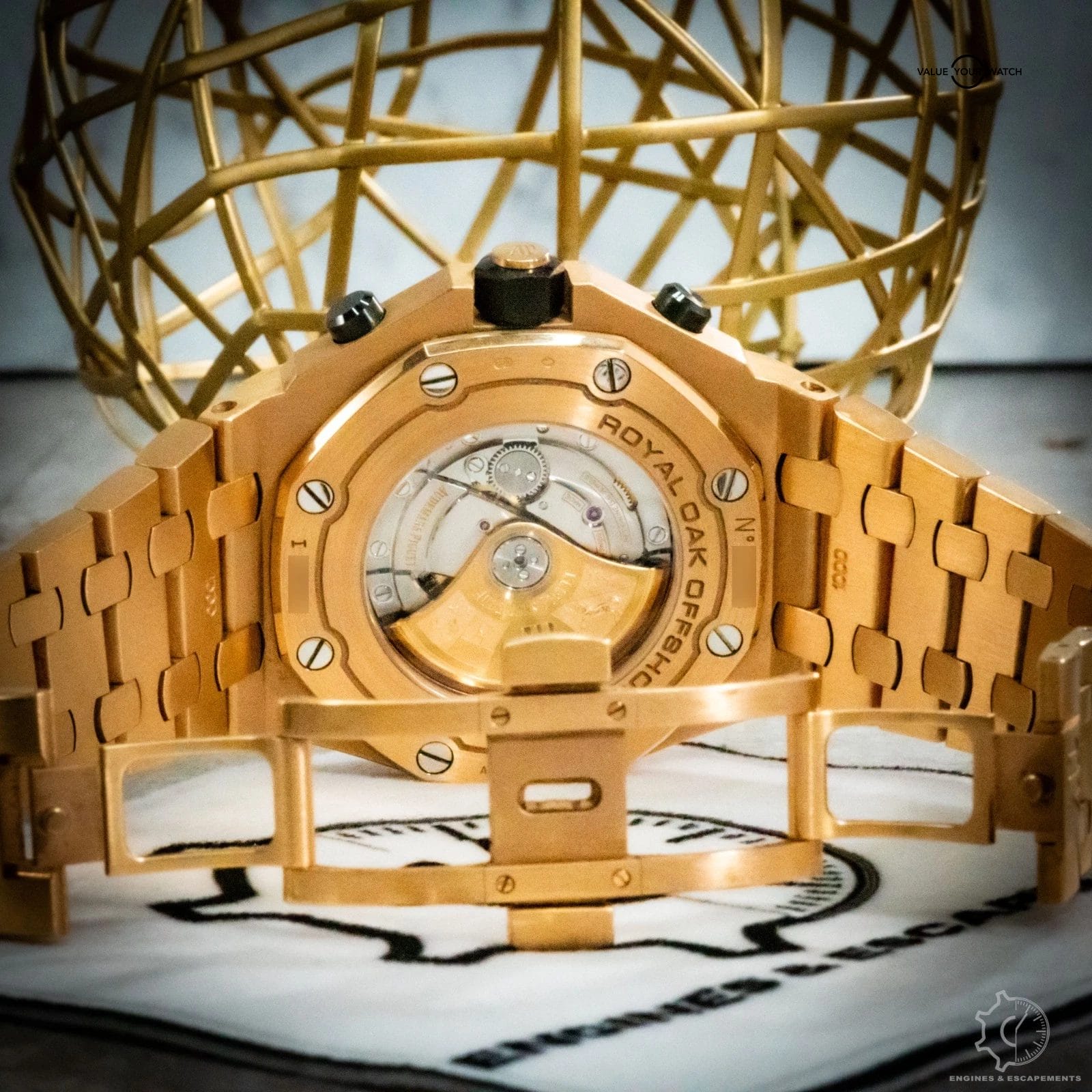 Audemars Piguet Royal Oak "Brick" Gold Dial 26470OR - 26470OR.OO.1000OR.01 - Image 16
