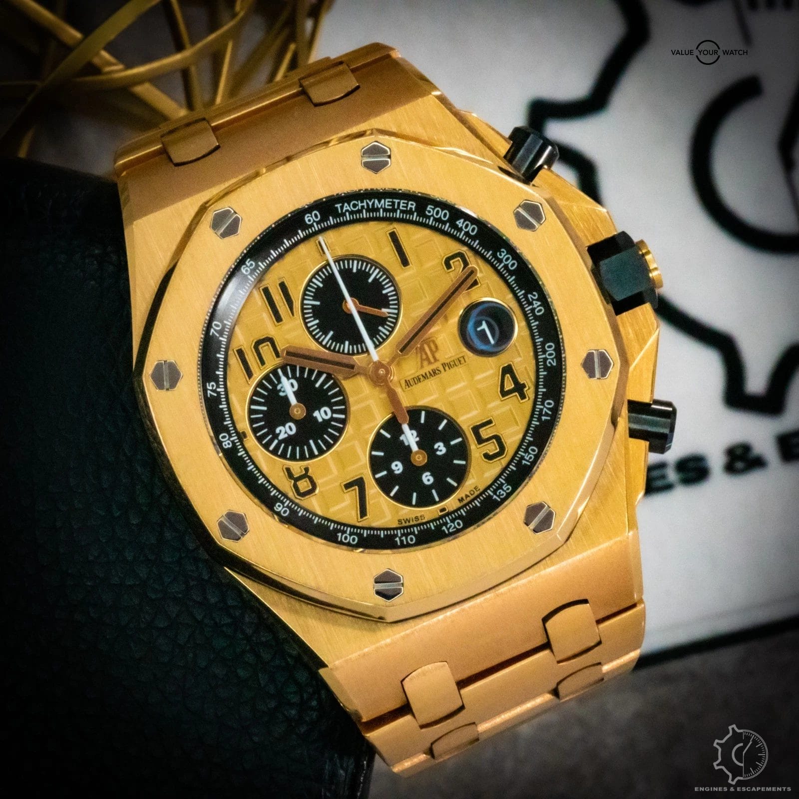 Audemars Piguet Royal Oak "Brick" Gold Dial 26470OR - 26470OR.OO.1000OR.01 - Image 18