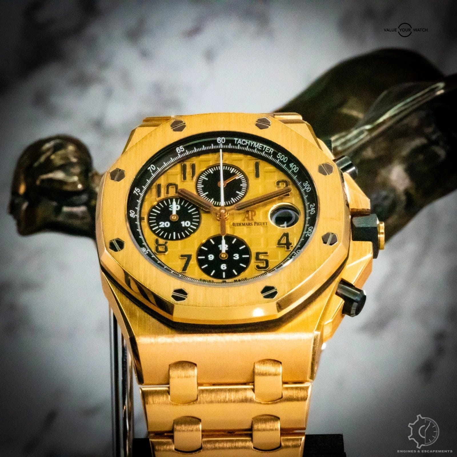 Audemars Piguet Royal Oak "Brick" Gold Dial 26470OR - 26470OR.OO.1000OR.01 - Image 19
