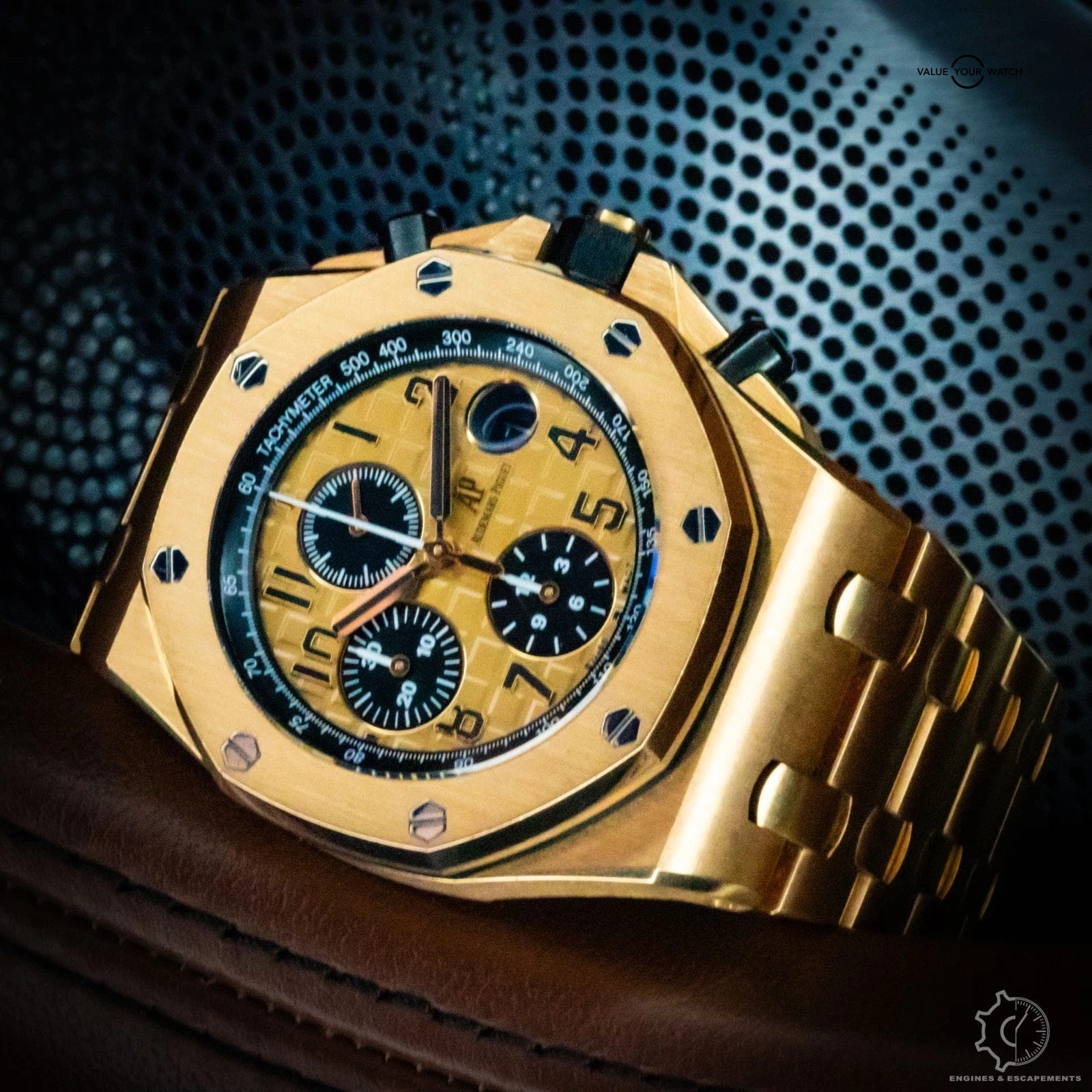 Audemars Piguet Royal Oak "Brick" Gold Dial 26470OR - 26470OR.OO.1000OR.01