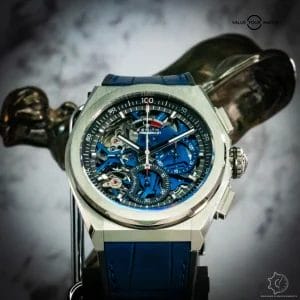 Zenith Defy Classic Blue Skeleton Titanium Complete – B&P – 95.9002.9004/78.R584