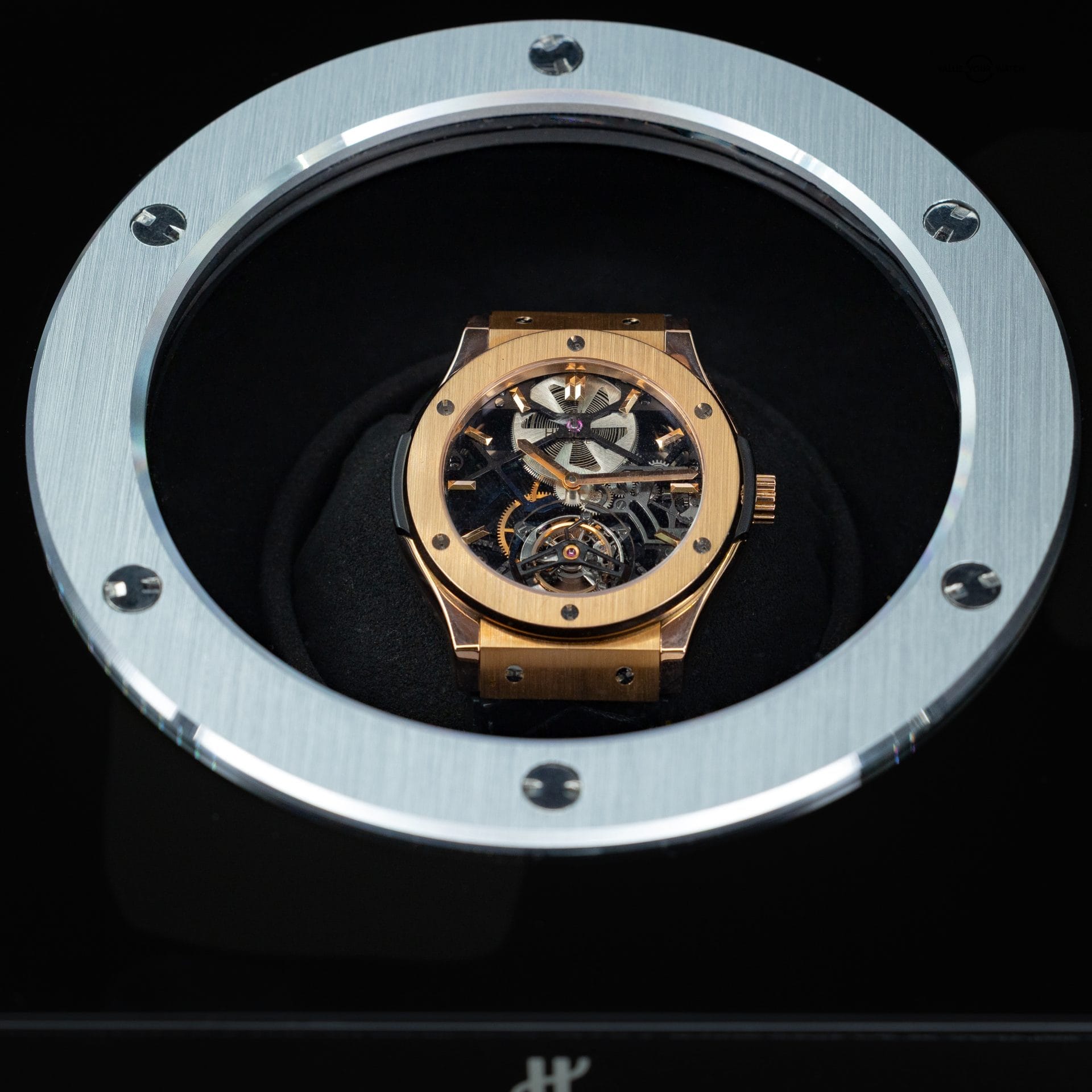 Hublot Classic Fusion Skeleton Tourbillon King Gold Ref. 505.OX.0180.LR - Image 2