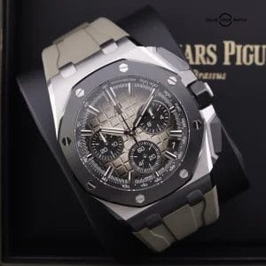 NEW Audemars Piguet Royal Oak Offshore Chrono Smoked Taupe 26420SO.OO.A600CA.01