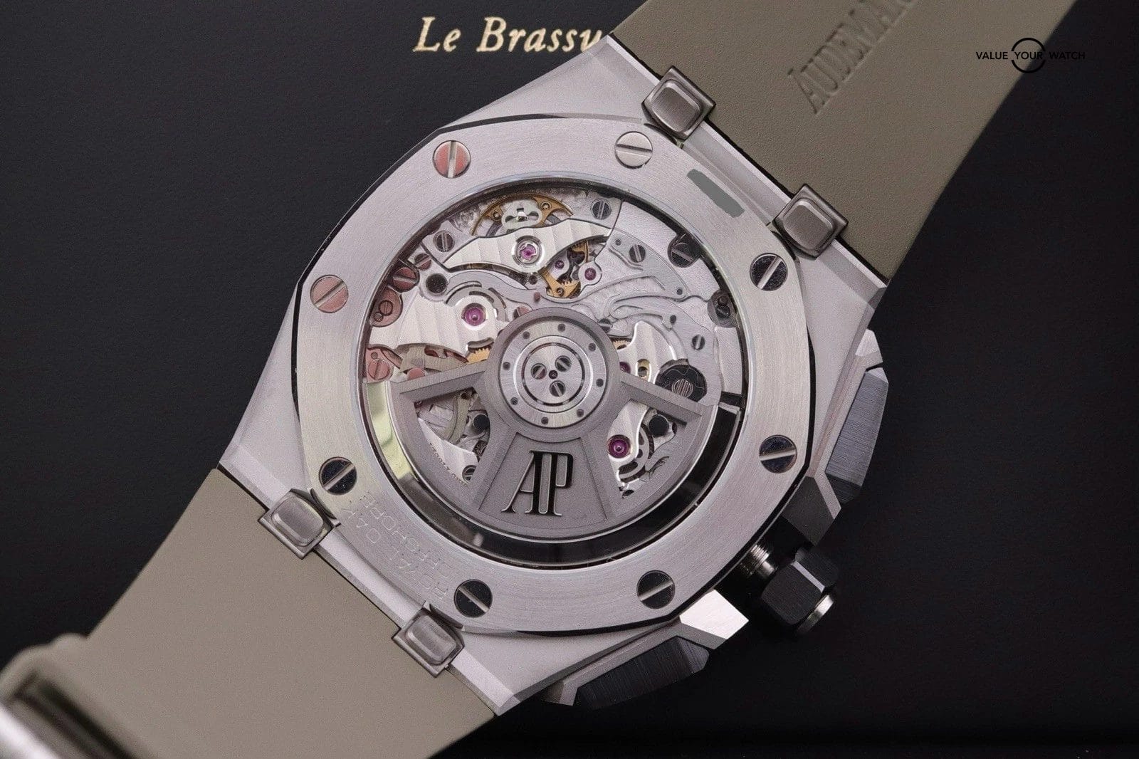 NEW Audemars Piguet Royal Oak Offshore Chrono Smoked Taupe 26420SO.OO.A600CA.01 - Image 11