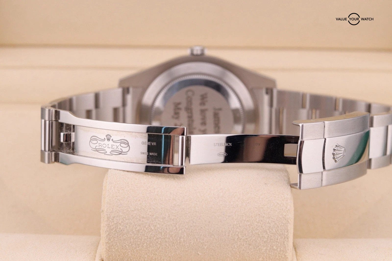 2015 Rolex Datejust II 41MM 116334 Fluted Bezel White Dial Stainless Steel - Image 15