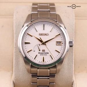 Grand Seiko GoldFlake Limited Edition Model SBGA059 (9R65-0AE0) Snowflake
