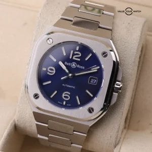 Bell & Ross 40mm Blue Dial Stainless Steel BR05A-BLU-ST/SST