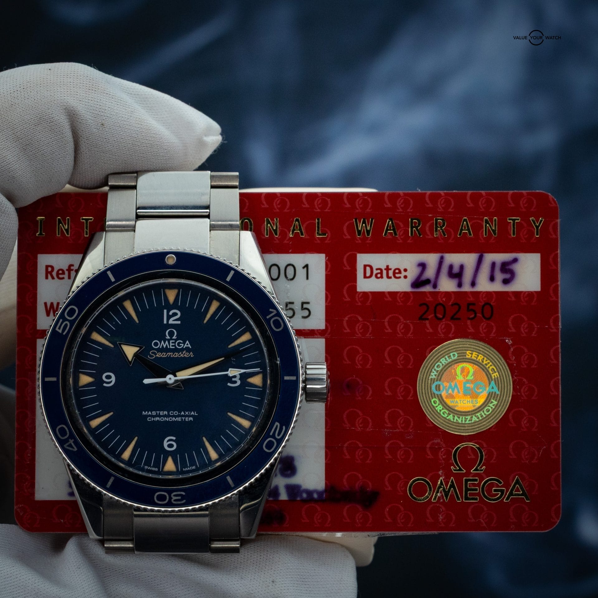 Omega Seamaster 300 Master Co-Axial Titanium 233.90.41.21.03.001 β Full Set β 2015 - Image 3