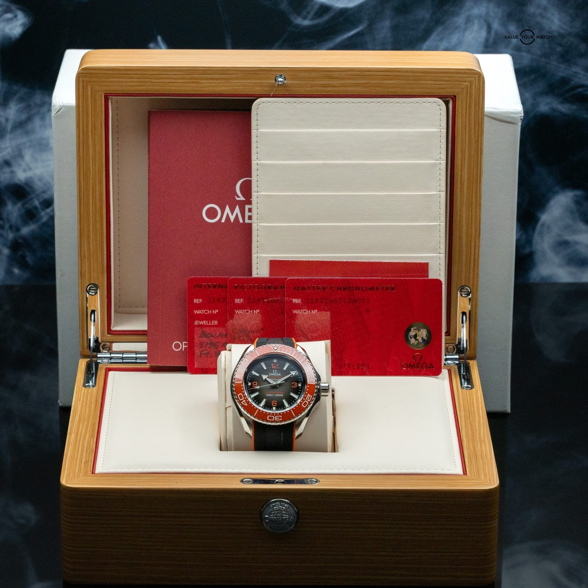 Omega Seamaster Planet Ocean Chronograph β Red Bezel β 215.32.46.51.99.001 - Image 16