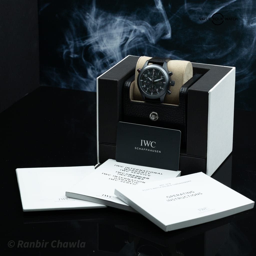 IWC Pilot’s Watch Double Chronograph Top Gun Ceratanium – Ref. IW371815 - Image 16