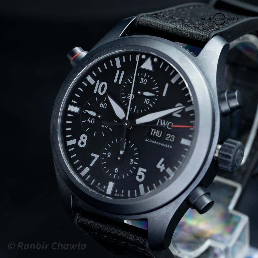 IWC Pilot’s Watch Double Chronograph Top Gun Ceratanium – Ref. IW371815 - Image 15