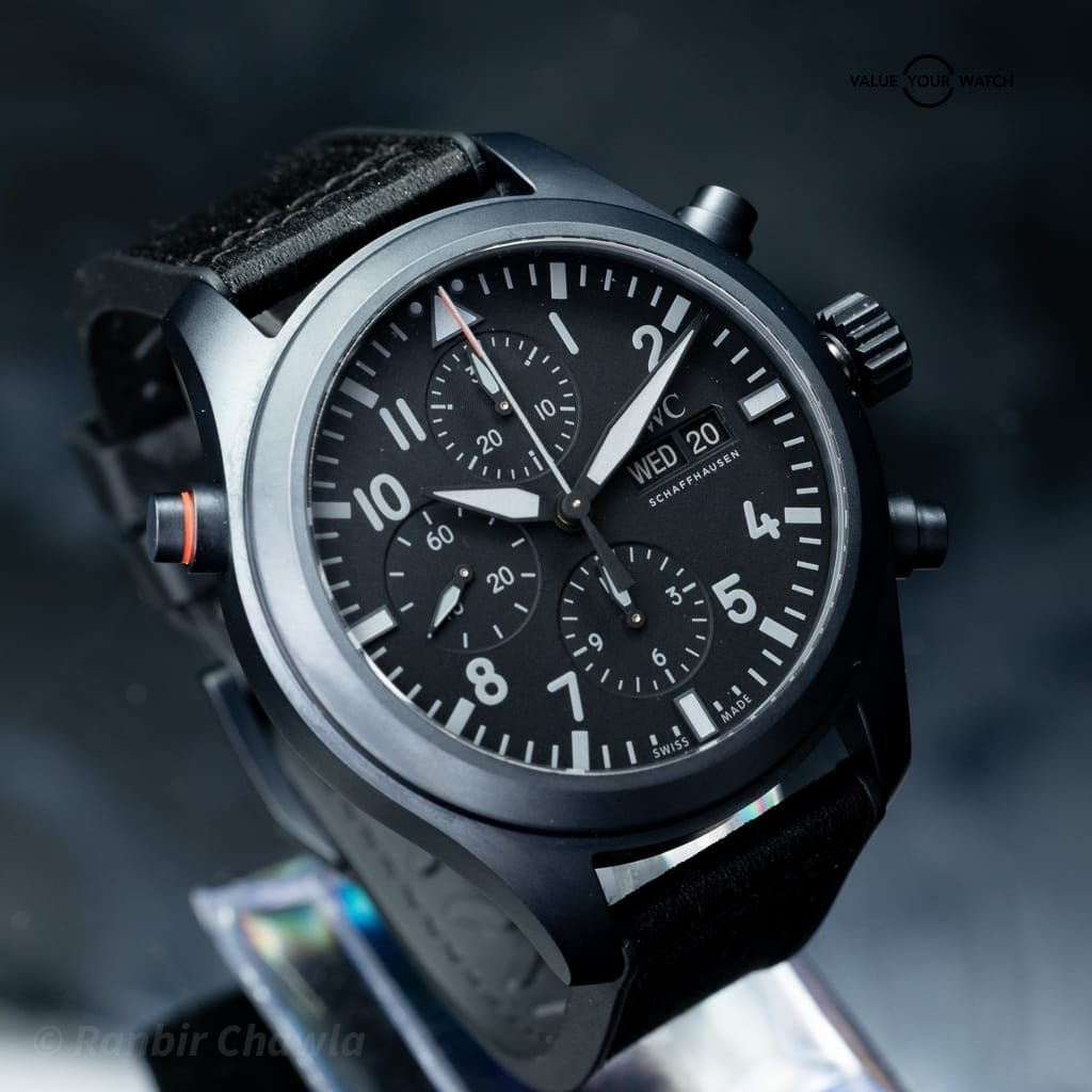 IWC Pilot’s Watch Double Chronograph Top Gun Ceratanium – Ref. IW371815 - Image 14