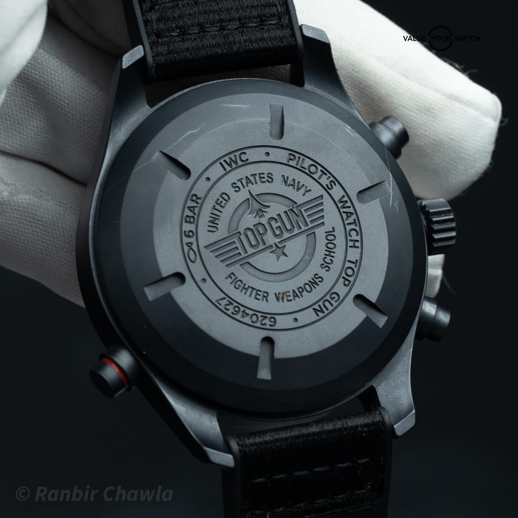 IWC Pilot’s Watch Double Chronograph Top Gun Ceratanium – Ref. IW371815 - Image 6