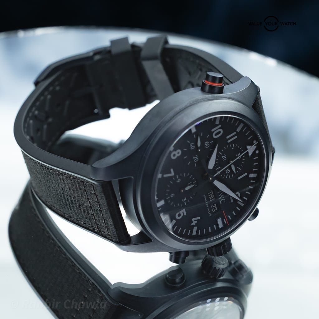 IWC Pilot’s Watch Double Chronograph Top Gun Ceratanium – Ref. IW371815 - Image 5