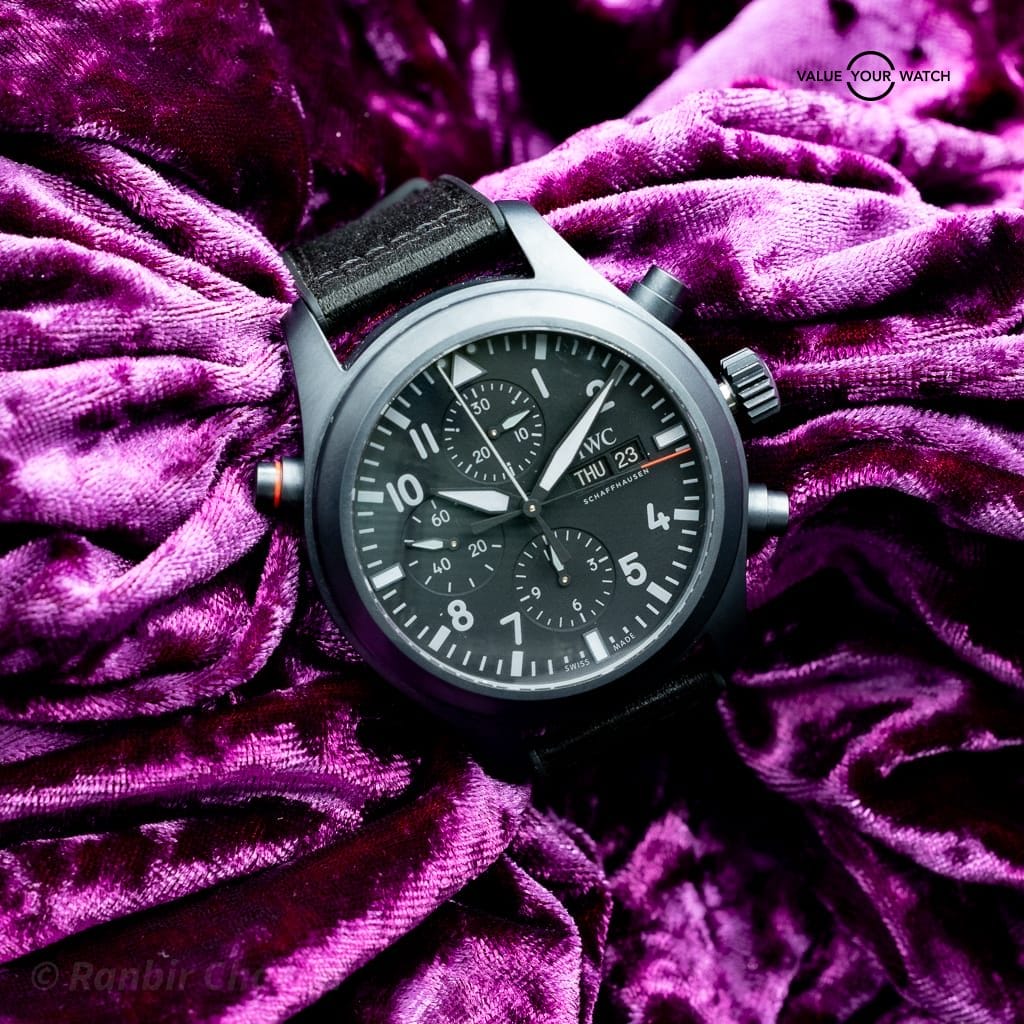 IWC Pilot’s Watch Double Chronograph Top Gun Ceratanium – Ref. IW371815 - Image 4