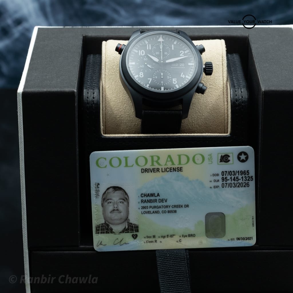 IWC Pilot’s Watch Double Chronograph Top Gun Ceratanium – Ref. IW371815 - Image 2