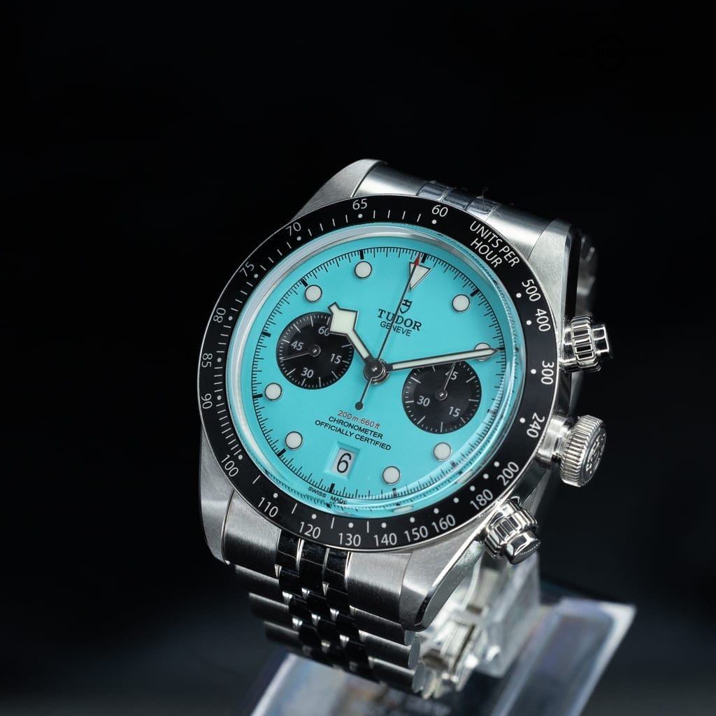Tudor Black Bay Chrono โ Flamingo Blue Dial | Ref. M79360N-0024 - Image 13
