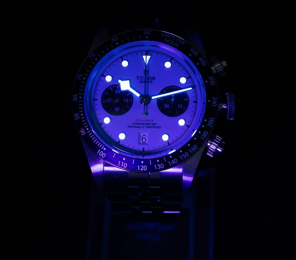 Tudor Black Bay Chrono โ Flamingo Blue Dial | Ref. M79360N-0024 - Image 9