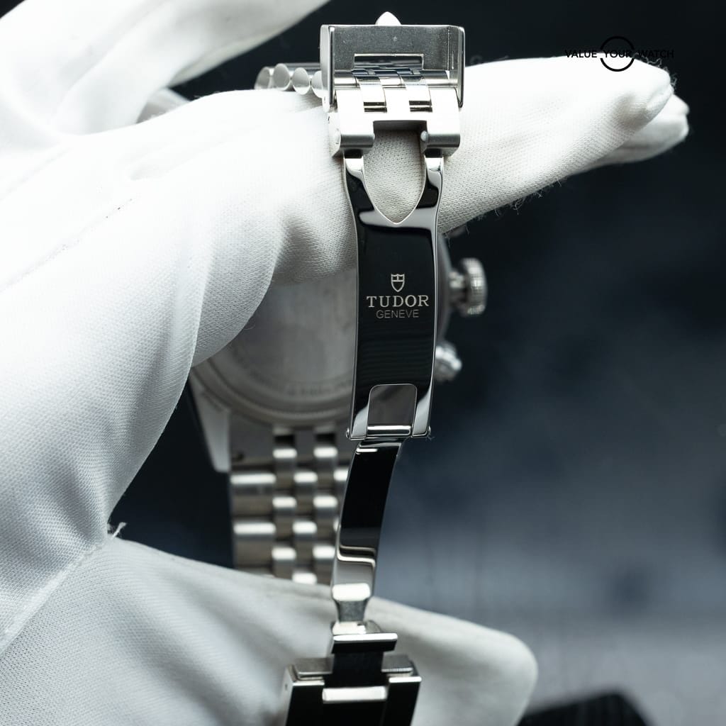 Tudor Black Bay Chrono โ Flamingo Blue Dial | Ref. M79360N-0024 - Image 6