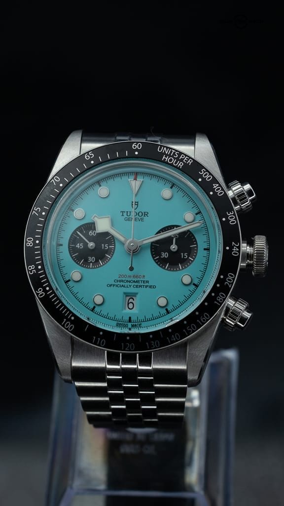 Tudor Black Bay Chrono โ Flamingo Blue Dial | Ref. M79360N-0024 - Image 2
