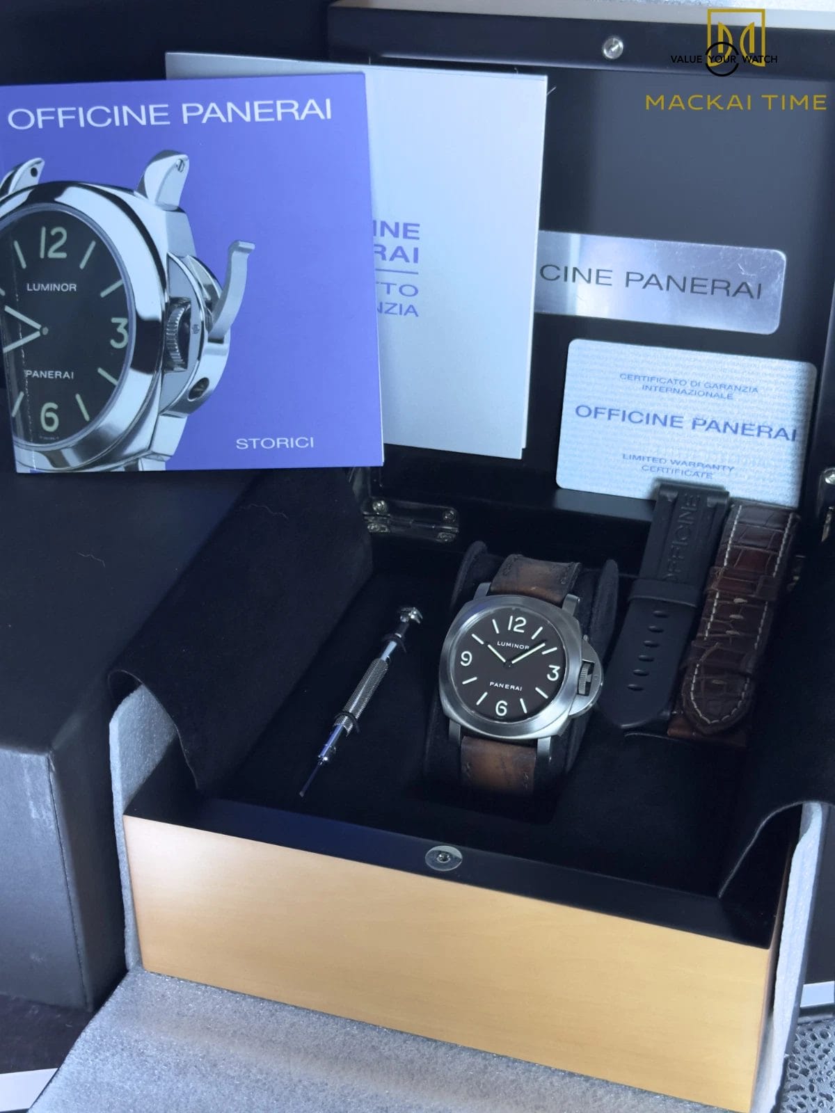 Panerai Luminor Marina Titanium PAM 00116 Rare Edition Full Set - Image 11