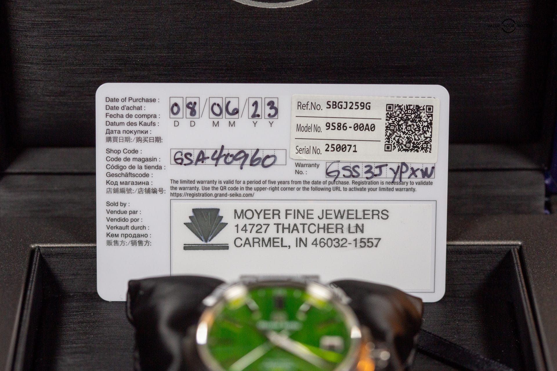 Grand Seiko Heritage “Bamboo” GMT | Ref. SBGJ259G | 40mm | Complete Set (2023) - Image 2