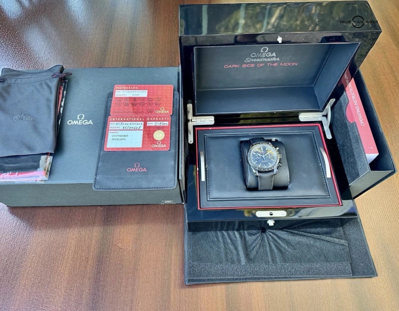 OMEGA Speedmaster Dark Side of the Moon Black Ceramic 311.92.44.51.01.003 - Image 2