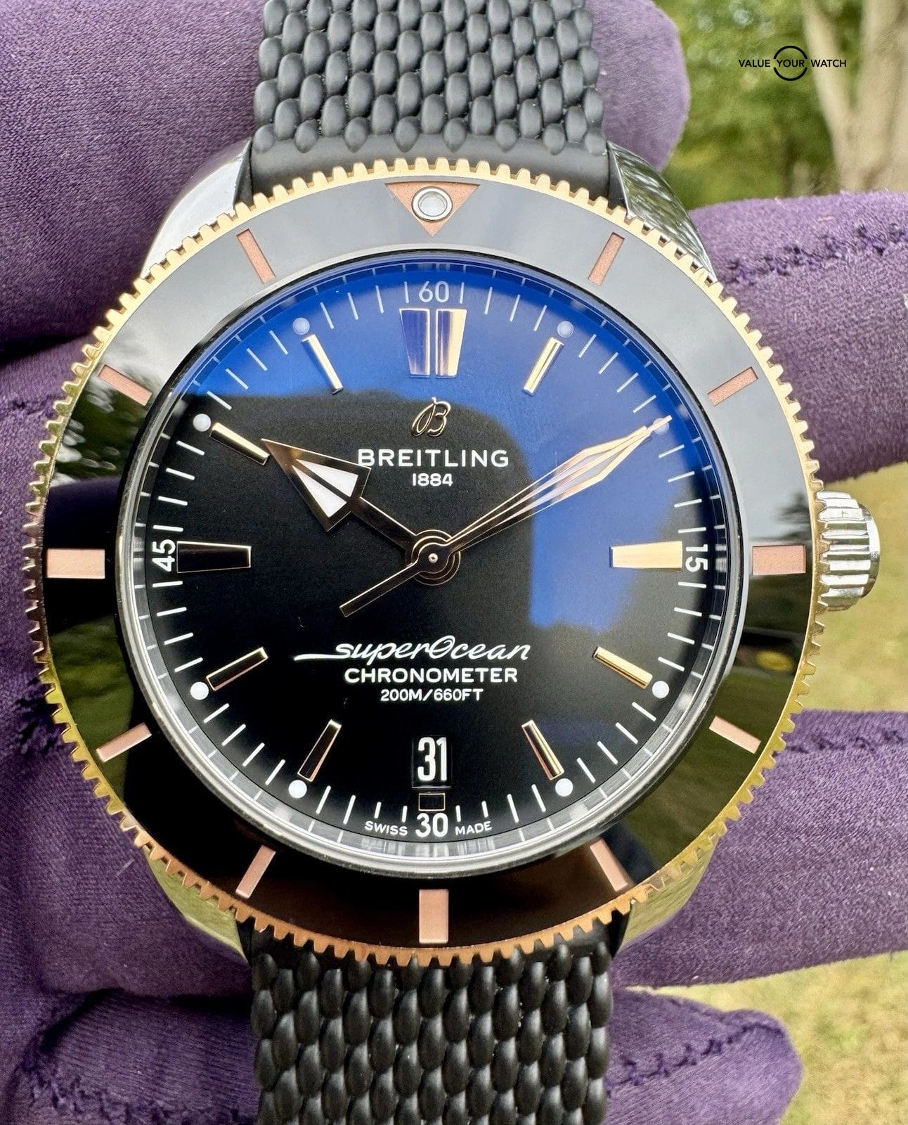 Breitling Superocean Heritage II Rose Gold B20 Automatic 44 UB2030121B1S1