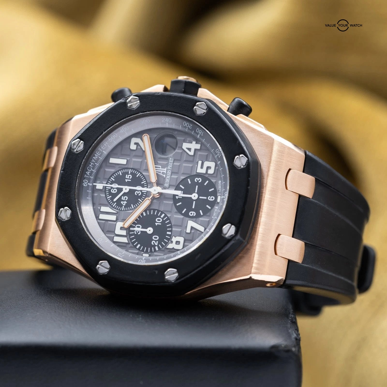 Audemars Piguet Royal Oak Offshore Chronograph 42mm Rubberclad 25940OK Full Set - Image 3