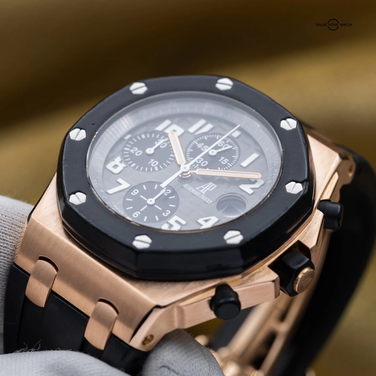 Audemars Piguet Royal Oak Offshore Chronograph 42mm Rubberclad 25940OK Full Set - Image 6