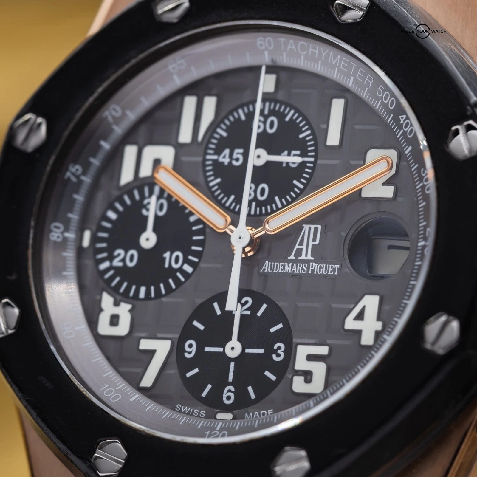 Audemars Piguet Royal Oak Offshore Chronograph 42mm Rubberclad 25940OK Full Set - Image 13