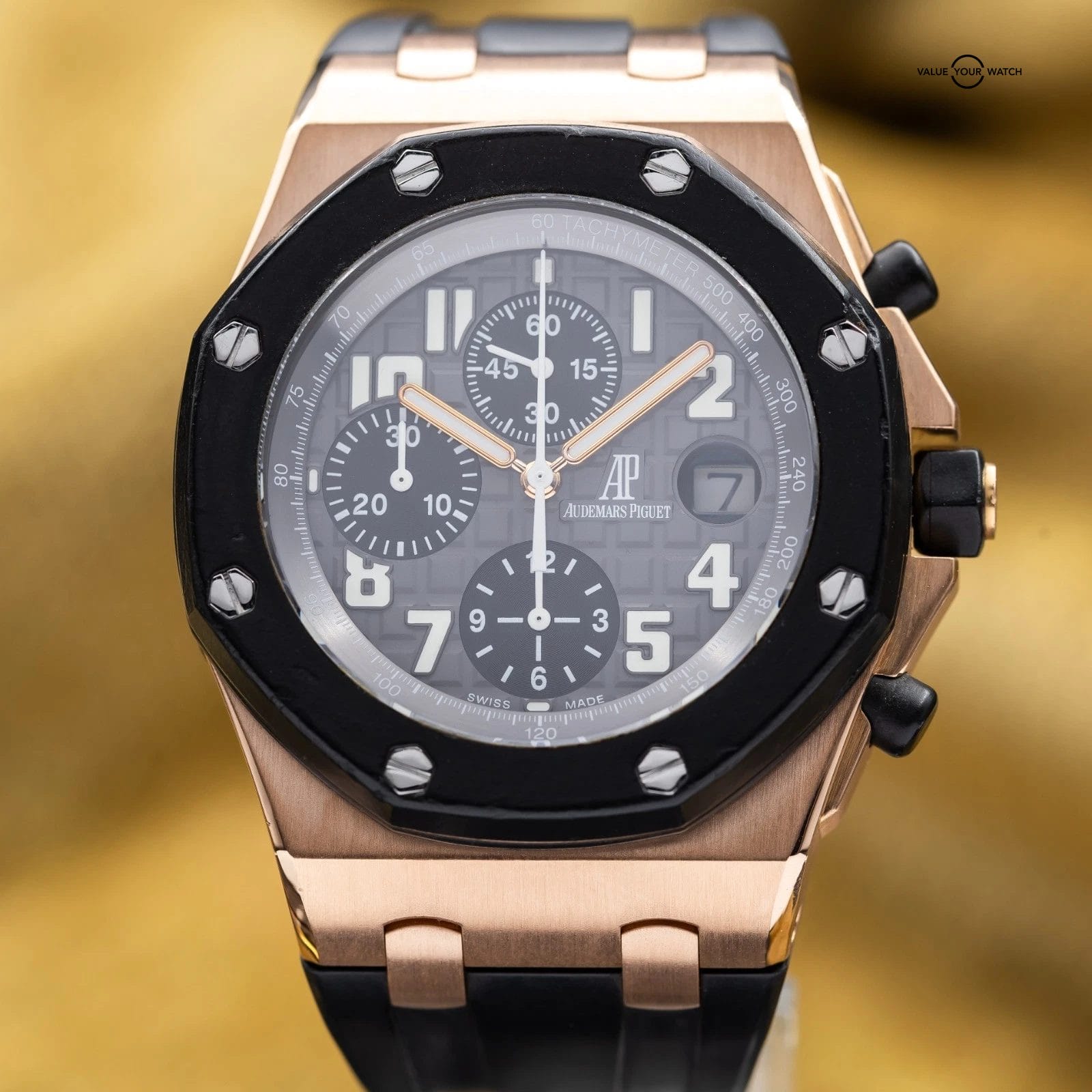 Audemars Piguet Royal Oak Offshore Chronograph 42mm Rubberclad 25940OK Full Set