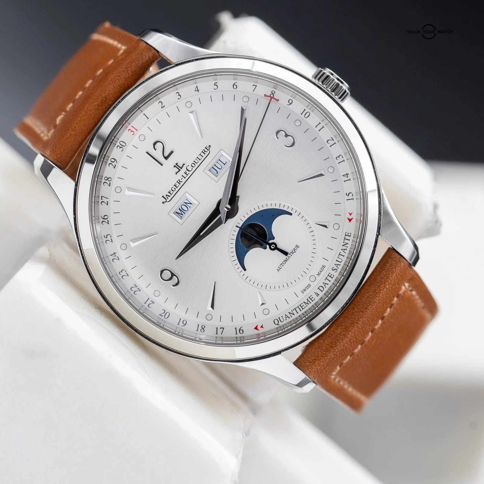 Jaeger-LeCoultre Master Control Calendar Silver Dial Q4148420 - Complete Set - Image 2