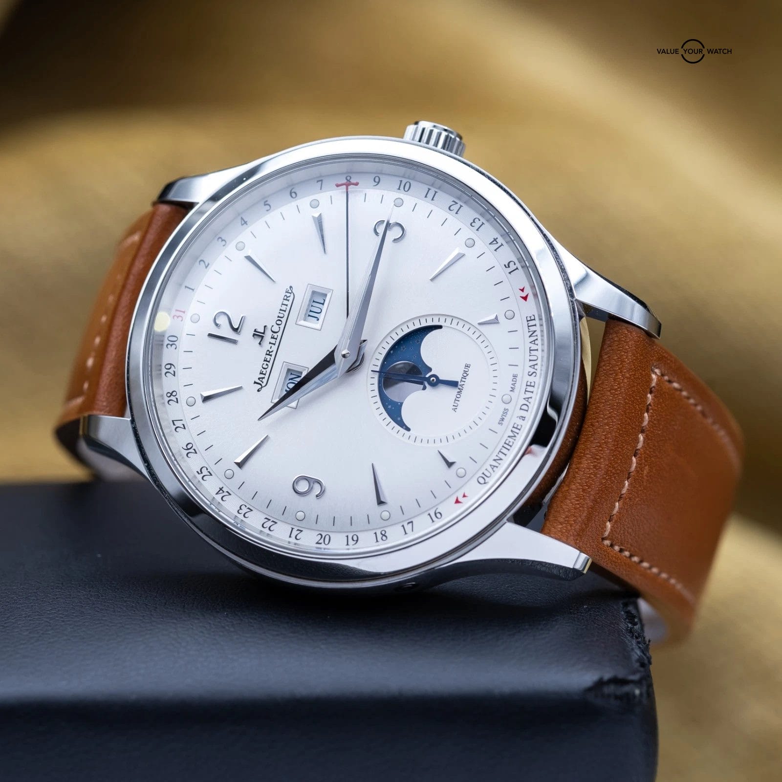 Jaeger-LeCoultre Master Control Calendar Silver Dial Q4148420 - Complete Set - Image 3