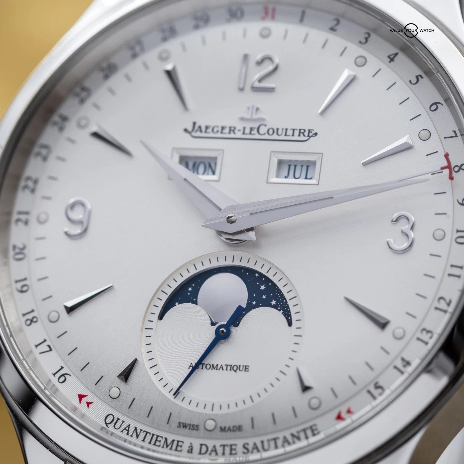 Jaeger-LeCoultre Master Control Calendar Silver Dial Q4148420 - Complete Set - Image 7