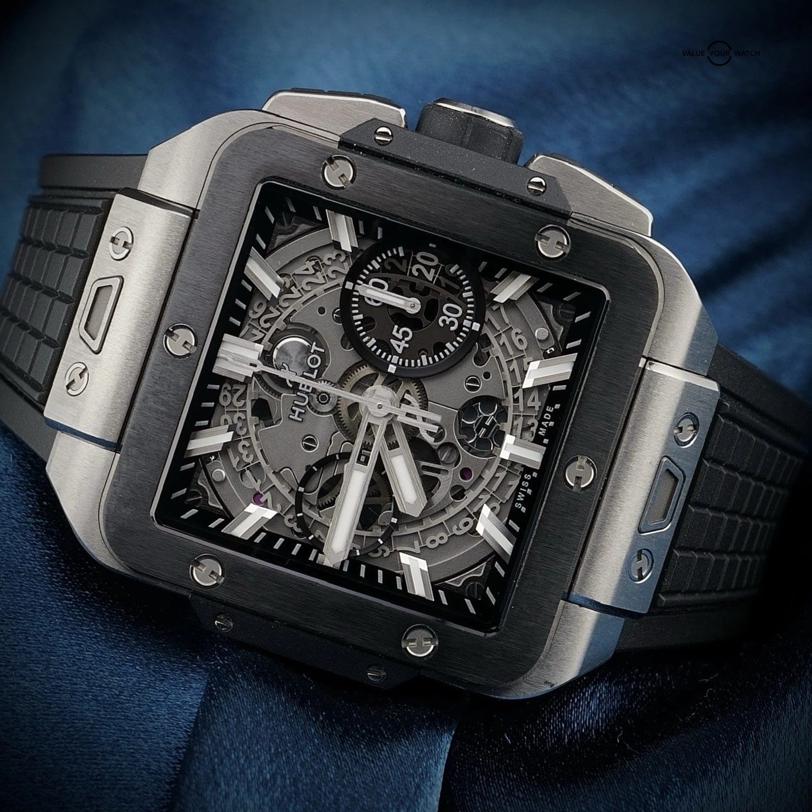 HUBLOT Square Bang Unico, Titanium Ceramic, 821.NM.0170.RX - Full Collector Set - Image 16